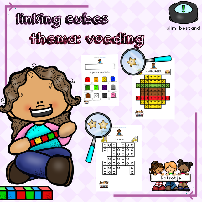 linking cubes thema: voeding