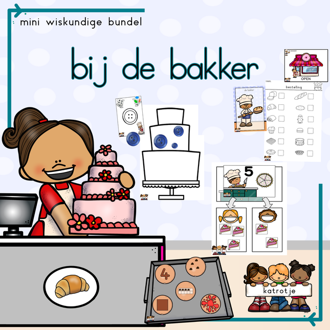 bij de bakker mini wiskundige bundel