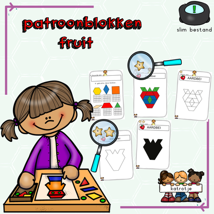 patroonblok fruit  (bundel 15)