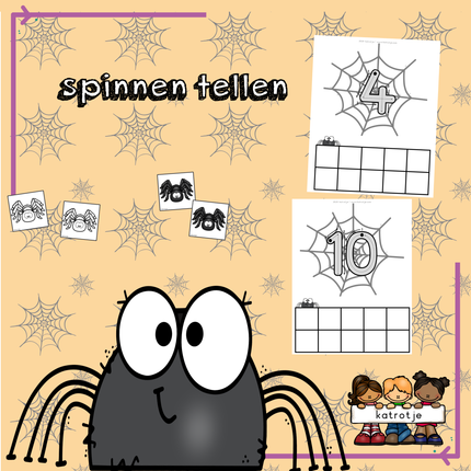 spinnen tellen