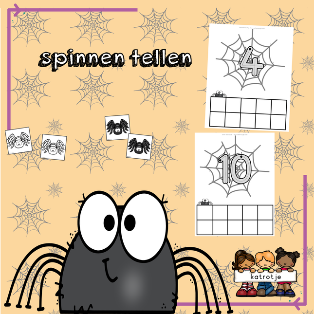 spinnen tellen