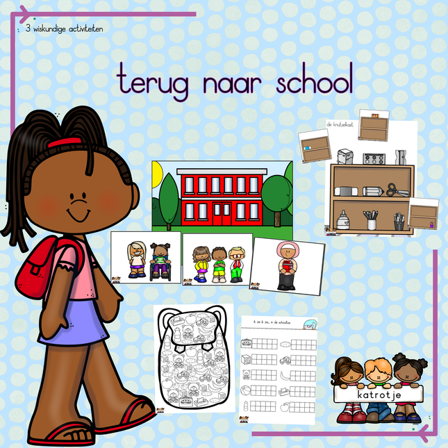 terug naar school mini