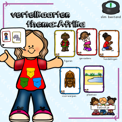 vertelkaarten thema: Afrika