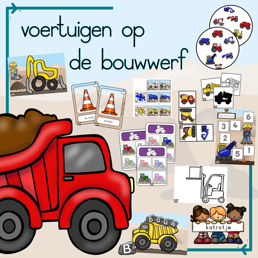 mini thema: voertuigen op de bouwwerf