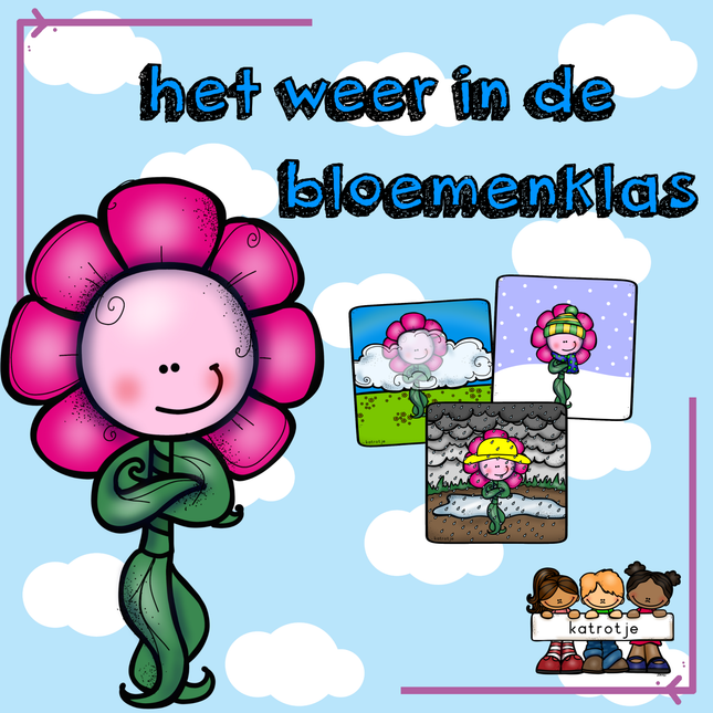 het weer in de bloemenklas
