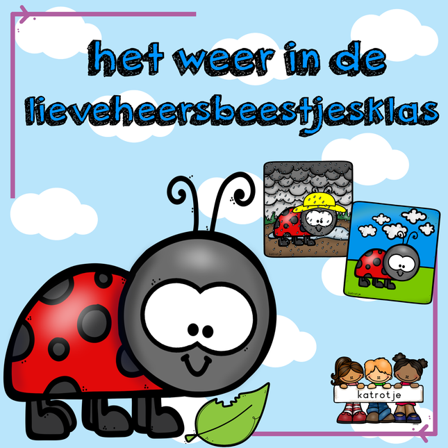 het weer in de lieveheersbeestjesklas
