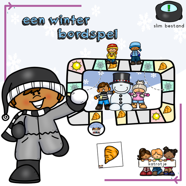 een winter bordspel