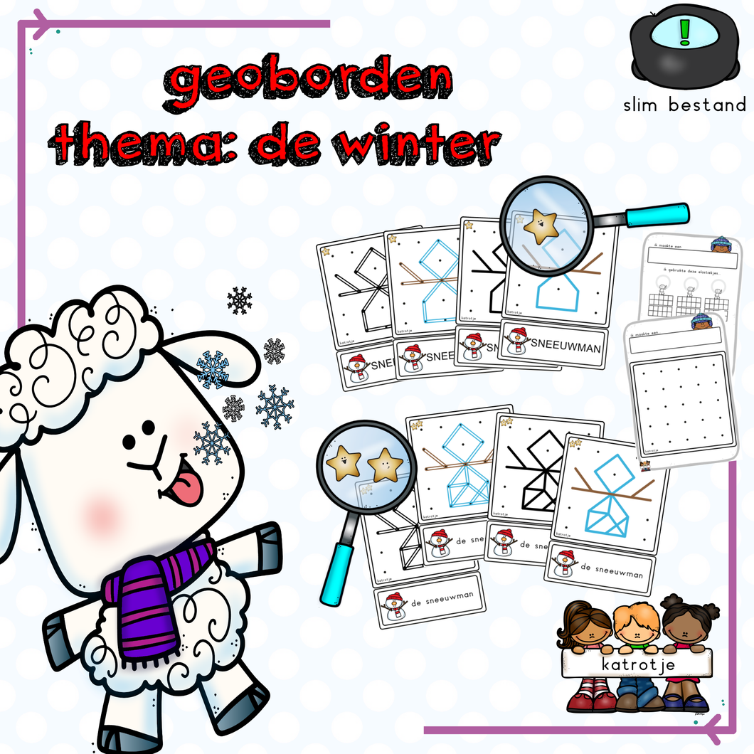 geoborden thema de winter