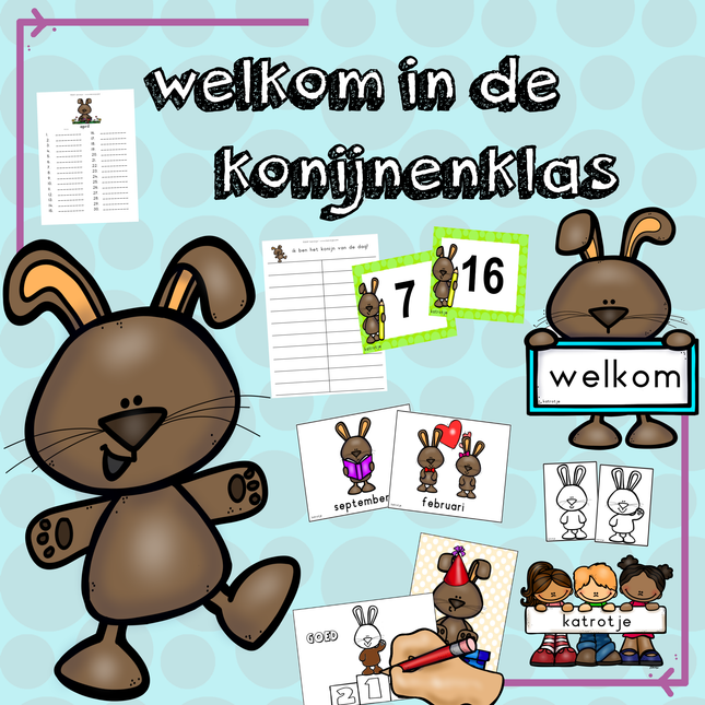welkom in de konijnenklas