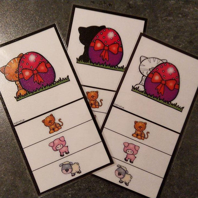 wie zit er verstopt achter het paasei?